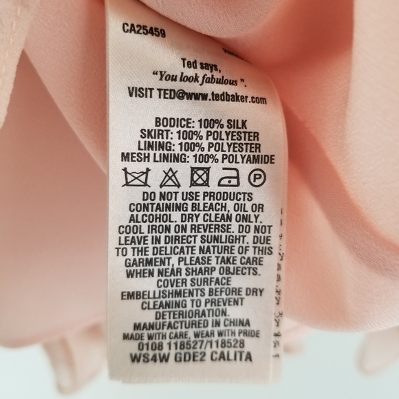 Ted Baker Pink beaded dress - Picture 8 of 8